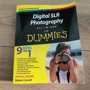 Digital SLR Photography for Dummies